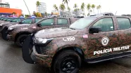 Polícia Militar da Bahia recebe 136 novas viaturas para reforçar frota operacional