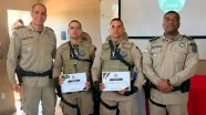 Policiais da 87ª CIPM concluem cursos de APH Tático e Motociclista Policial