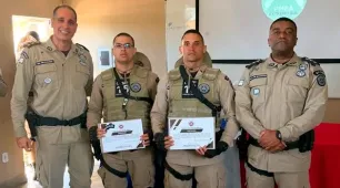 Policiais da 87ª CIPM concluem cursos de APH Tático e Motociclista Policial