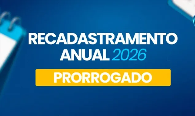 Prazo para recadastramento anual dos servidores é prorrogado até 30 de junho