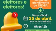 Precisa regularizar o título de eleitor? O Cartório Eleitoral de Mucuri realiza plantão no próximo sábado (25/04)