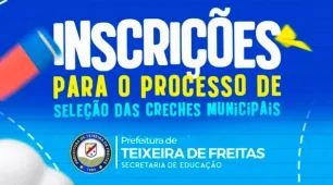 Prefeitura abre inscrições para seleção nas creches municipais
