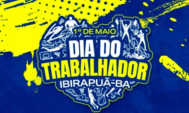 Prefeitura de Ibirapuã divulga programação especial para celebrar o Dia do Trabalhador 