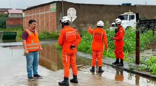 Prefeitura, Defesa Civil e Corpo de Bombeiros atuam em resposta às fortes chuvas