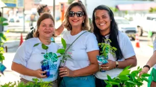Prefeitura inicia Mês do Meio Ambiente com drive thru de mudas nativas da Mata Atlântica