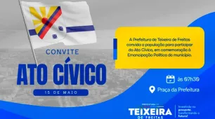 Prefeitura Municipal convida população para Ato Cívico e Caminhada da Paz