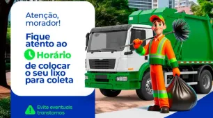 Prefeitura orienta população sobre atualização dos horários na coleta de lixo