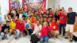 PT, PCdoB e movimentos sindicais e sociais lideram campanha de Lula em Teixeira
