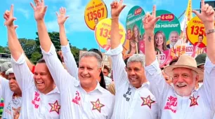 Rui inicia campanha na Colina Sagrada junto com o time de Lula: “humildade e trabalho pra vencer”