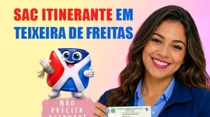 SAC Itinerante realiza emissão gratuita da nova Carteira de Identidade Nacional em Teixeira de Freitas