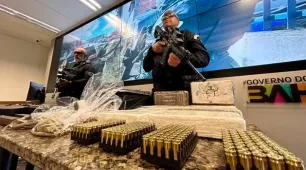 SSP-BA localizou 78 chefes do tráfico, apreendeu 55 fuzis e realizou 12 mil prisões de janeiro a agosto