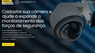 SSP lança novo site para empresas e condomínios integrarem câmeras com o Centro de Operações e Inteligência