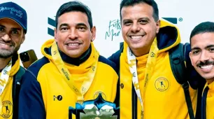 Técnico e alunos teixeirenses sobem ao pódio em campeonato mundial de Clubes na Espanha