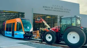 Trens do VLT já estão em preparação para início da operação assistida em 2026