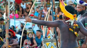 Vinte equipes da etnia Pataxó e convidados participam dos Jogos Indígenas; saiba mais
