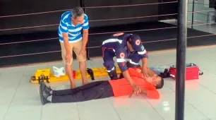 VISAT promove ação integrada de saúde do trabalhador com serviços gratuitos e treinamento em primeiros socorros